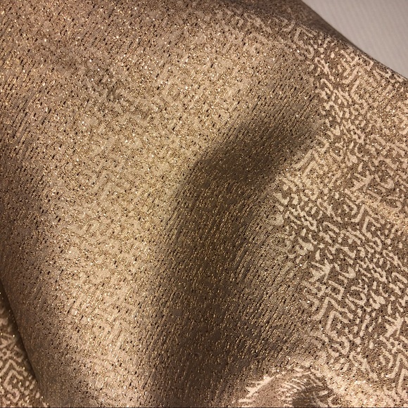 J.Crew Gold Shimmer Mini Skirt 10 - Picture 7 of 10